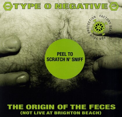 Type O Negative - Origin Of The Feces (2022 Reissue, 30th Anniversary Edition, Deluxe Edition, Green & Black Mixed Color Vinyl, LP)