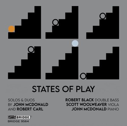 John McDonald, Robert Carl, Scott Woolweaver, Robert Black & John McDonald - States Of Play - Solos & Duos