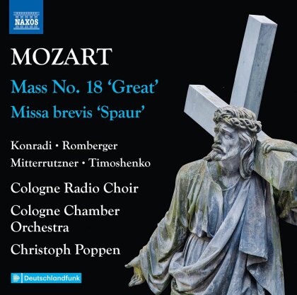 Wolfgang Amadeus Mozart (1756-1791), Christoph Poppen & Cologne Chamber Orchestra - Masses Vol 2 - Mass No 18 Missa Brevis Spaur