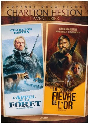 Coffret Charlton Heston l'aventurier - La fièvre de l'or / L'appel de la forêt (2 DVDs)