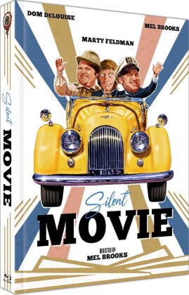 Silent Movie - Mel Brooks‘ letzte Verrücktheit (1976) (Cover B, Limited Edition, Mediabook, Blu-ray + DVD)