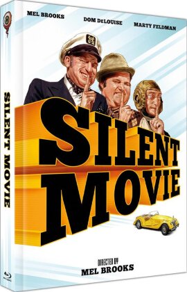Silent Movie - Mel Brooks‘ letzte Verrücktheit (1976) (Cover C, Limited Edition, Mediabook, Blu-ray + DVD)