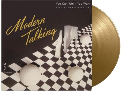 Modern Talking - You Can Win If You Want (2022 Reissue, Music On Vinyl, Limited To 1500 Copies, Gold Vinyl, 12" Maxi)