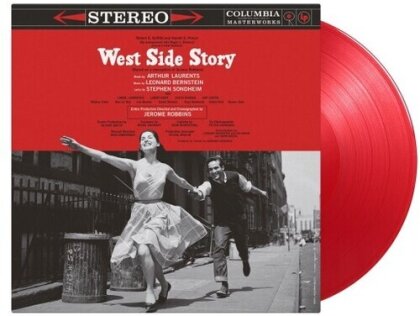 West Side Story & Leonard Bernstein (1918-1990) - Original Broadway Cast (2022 Reissue, Music On Vinyl, Limited to 1000 Copies, 65th Anniversary Edition, Translucent Red Vinyl, 2 LPs)