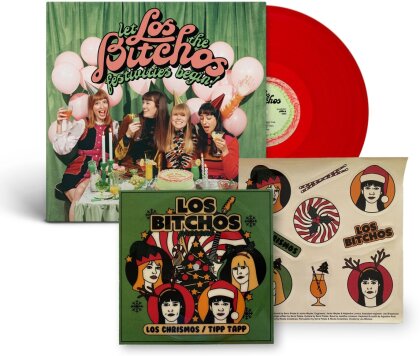 Los Bitchos - Let The Festivities Begin (City Slang, + Bonus Flexi Disc, Limited Edition, Red Vinyl, LP)