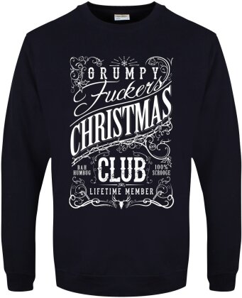 Grumpy Fuckers Christmas Club - Men's Christmas Jumper