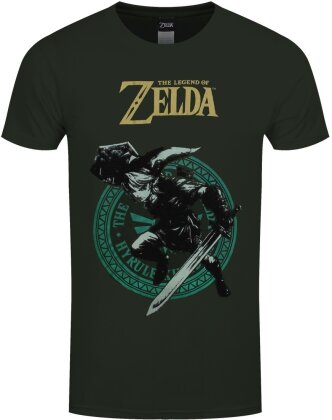 The Nintendo Legend Of Zelda: Link Pose - Men's T-Shirt