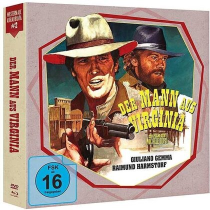Der Mann aus Virginia (1977) (Western All'Arrabbiata, Digipack, Édition Limitée, Blu-ray + DVD)