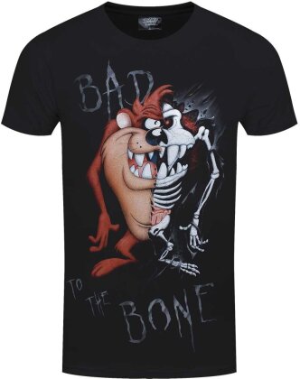 Spiral Taz: Bad 2 D Bone - Men's T-Shirt
