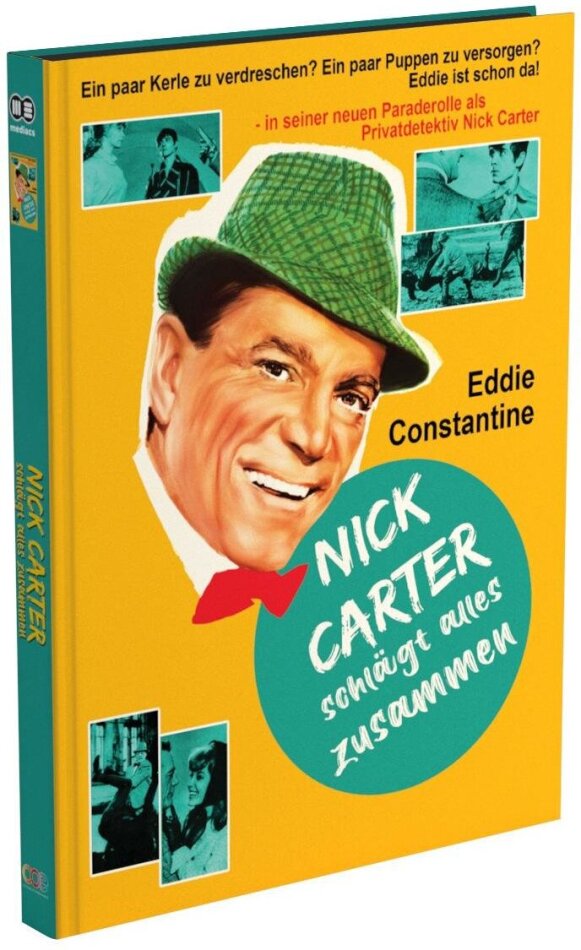 Nick Carter schlägt alles zusammen (1964) (Cover B, Edizione Limitata, Mediabook, Uncut, Blu-ray + DVD)