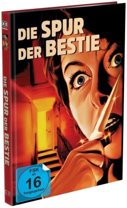 Die Spur der Bestie (1986) (Cover B, Edizione Limitata, Mediabook, Uncut, Blu-ray + DVD)