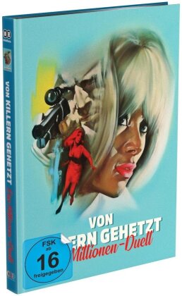 Von Killern gehetzt - Das Millionen-Duell (1967) (Cover B, Limited Edition, Mediabook, Uncut, Blu-ray + DVD)