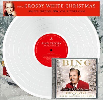 Bing Crosby - White Christmas + Bing Crosby With The Lso ( (2022 Reissue, White Vinyl, LP + CD)