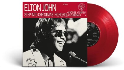 Elton John - Step Into Christmas (Bonustracks, Limited Edition, Red Vinyl, 10" Maxi)