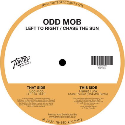 Odd Mob - Left To Right (12" Maxi)