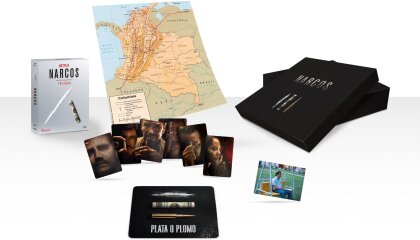 Narcos - Stagione 1-3 (+ Goodies, Limited Deluxe Edition, 8 Blu-rays)