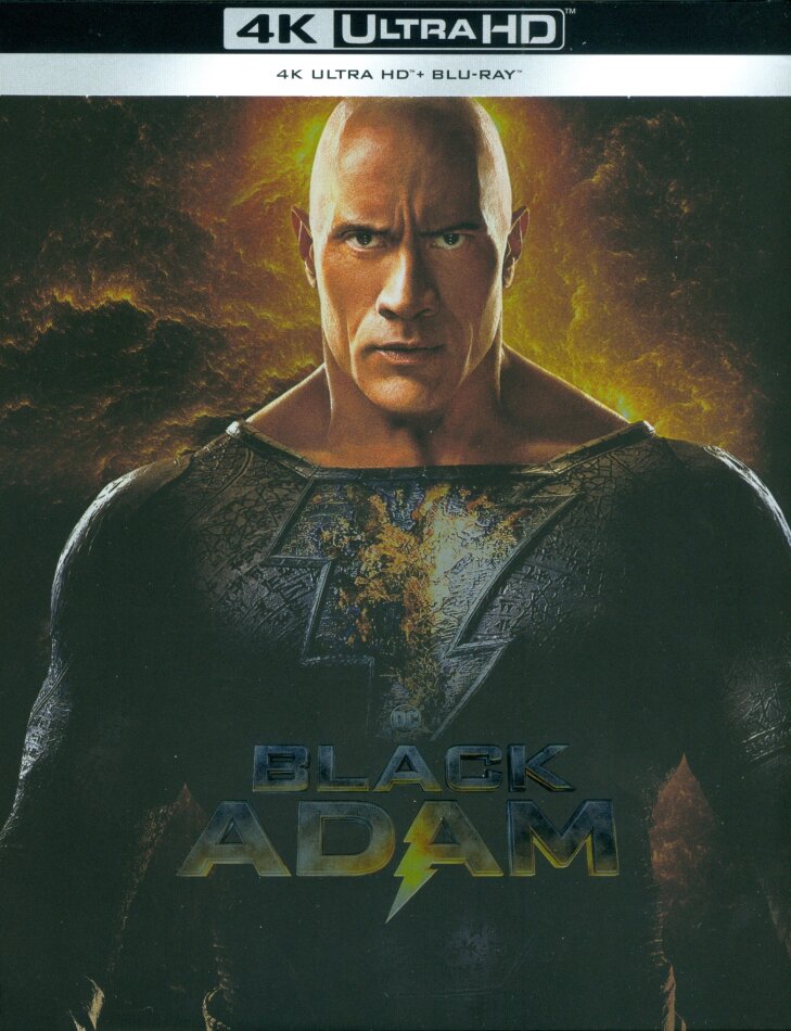 Black Adam (2022) (Édition Limitée, Steelbook, 4K Ultra HD + Blu-ray)
