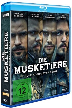 Die Musketiere - Die komplette Serie (BBC, Limited Edition, 9 Blu-rays)
