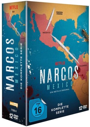 Narcos: Mexico - Die komplette Serie (Limited Edition, 12 DVDs)