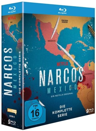 Narcos: Mexico - Die komplette Serie (Limited Edition, 9 Blu-rays)