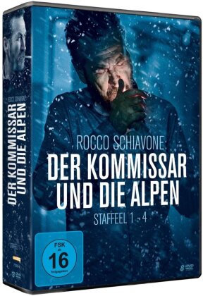 Rocco Schiavone: Der Kommissar und die Alpen - Staffel 1-4 (Limited Edition, 8 DVDs)
