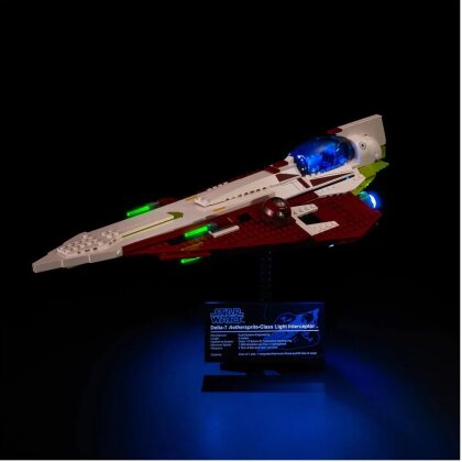Light my Bricks - LED Licht Set für LEGO® 10215 Star Wars - Obi-Wan Kenobis Jedi Starfighter