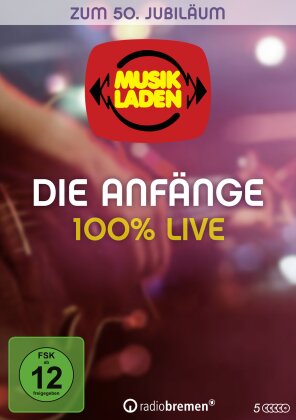 Various Artist - Musikladen - Die Anfänge 100% LIVE (5 DVDs)