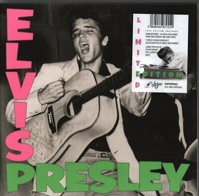 Elvis Presley - --- Pink / Green Vinyl, 10" Maxi
