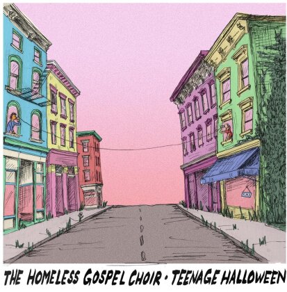 Homeless Gospel Choir & Teenage Halloween - --- (Colored, 12" Maxi)