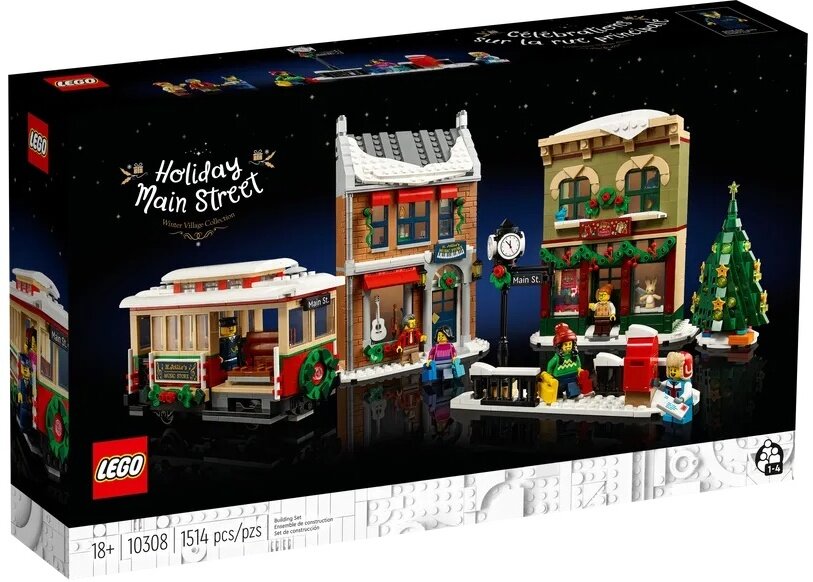 LEGO Weihnachtlich geschmückte Hauptstraße - 10308