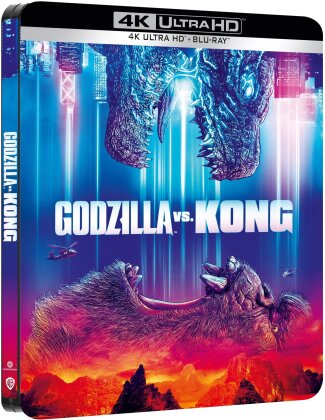 Godzilla vs. Kong (2021) (Edizione Limitata, Steelbook, 4K Ultra HD + Blu-ray)