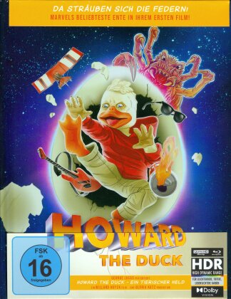 Howard the Duck (1986) (Limited Edition, Mediabook, 4K Ultra HD + Blu-ray)