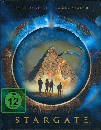 Stargate (1994) (Cover E, Director's Cut, Version Cinéma, Édition Limitée, Mediabook, 2 Blu-ray)
