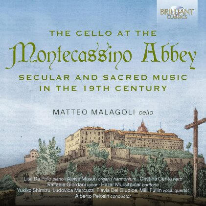Alberto Pelosin, Matteo Malagoli, Lisa De Polo & Alvise Mason - The Cello At The Montecassino Abbey (2 CD)