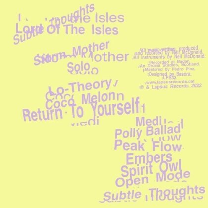 Lord Of The Isles - Subtle Thoughts (LP)