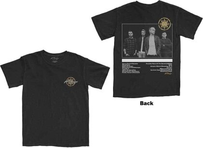 All Time Low Unisex T-Shirt - Wake Up Sunshine Track List (Back Print)