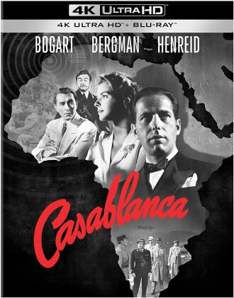 Casablanca (1942) (80th Anniversary Edition, b/w, Ultimate Collector's Edition, 4K Ultra HD + 2 Blu-rays)