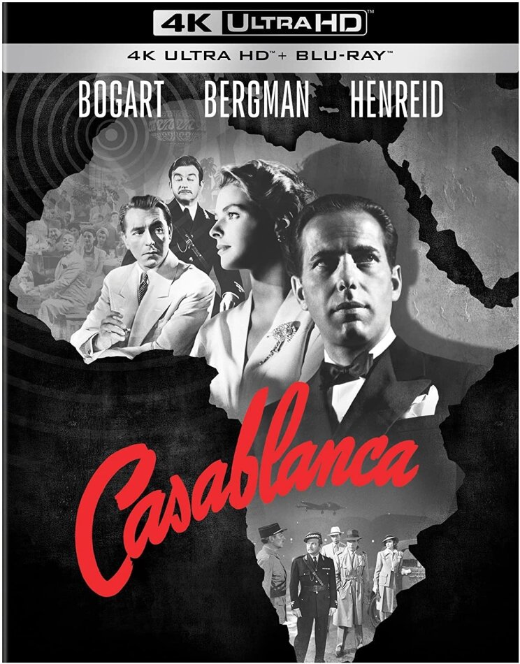 Casablanca (1942) (80th Anniversary Edition, s/w, Ultimate Collector's Edition, 4K Ultra HD + 2 Blu-rays)