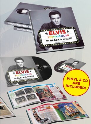 Elvis Presley - Technicolor In Black & White (10" Maxi + Buch + CD)