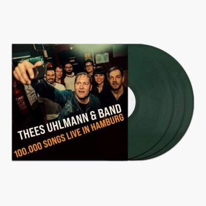 Thees Uhlmann (Tomte) - 100.000 Songs Live In Hamburg (Indies Only, Limited Edition, Green Vinyl, 3 LPs)