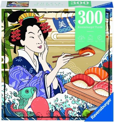 Ravensburger Puzzle Moment 17372 Sushi - 200 Teile Puzzle für Erwachsene und Kinder ab 8 Jahren