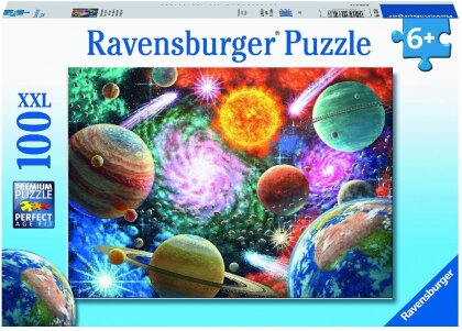 Ravensburger Kinderpuzzle - 13346 Sterne und Planeten - 100 Teile Puzzle für Kinder ab 6 Jahren