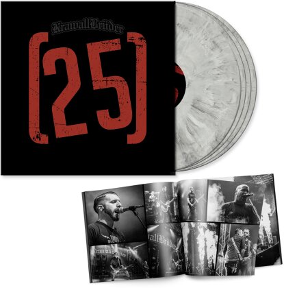 Krawallbrüder - 25 Jahre LIVe (Limited Edition, Black/White Vinyl, 4 LPs)