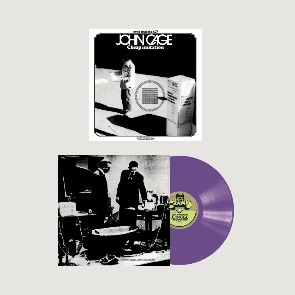 John Cage (1912-1992) - Cheap Imitations (2022 Reissue, Cramps Records, Purple Vinyl, LP)