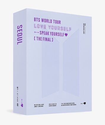 BTS - BTS World Tour: Love Yourself Speak Yourself - The Final (3 DVDs)