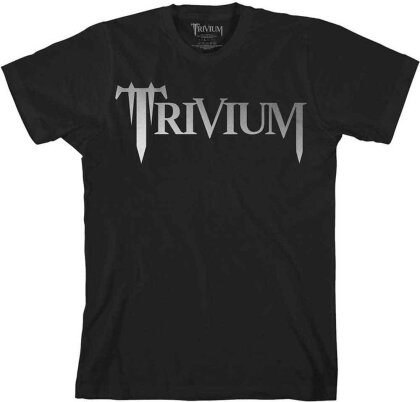 Trivium Unisex T-Shirt - Classic Logo (Metalic Print)