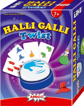 Halli Galli Twist, d/f/i - ab 7 Jahren, 2-4 Spieler,