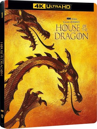 House of the Dragon (Game of Thrones) - Stagione 1 (Edizione Limitata, Steelbook, 4 4K Ultra HDs)