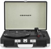 Crosley - Cruiser Plus Portable Turntable (Chalkboard)- Now With Bluetooth Out