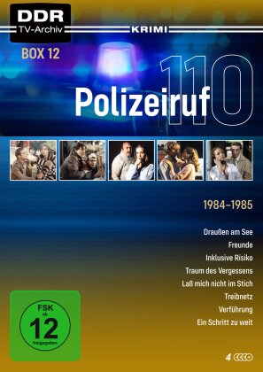 Polizeiruf 110 - Box 12: 1984-1985 (DDR TV-Archiv, New Edition, 4 DVDs)